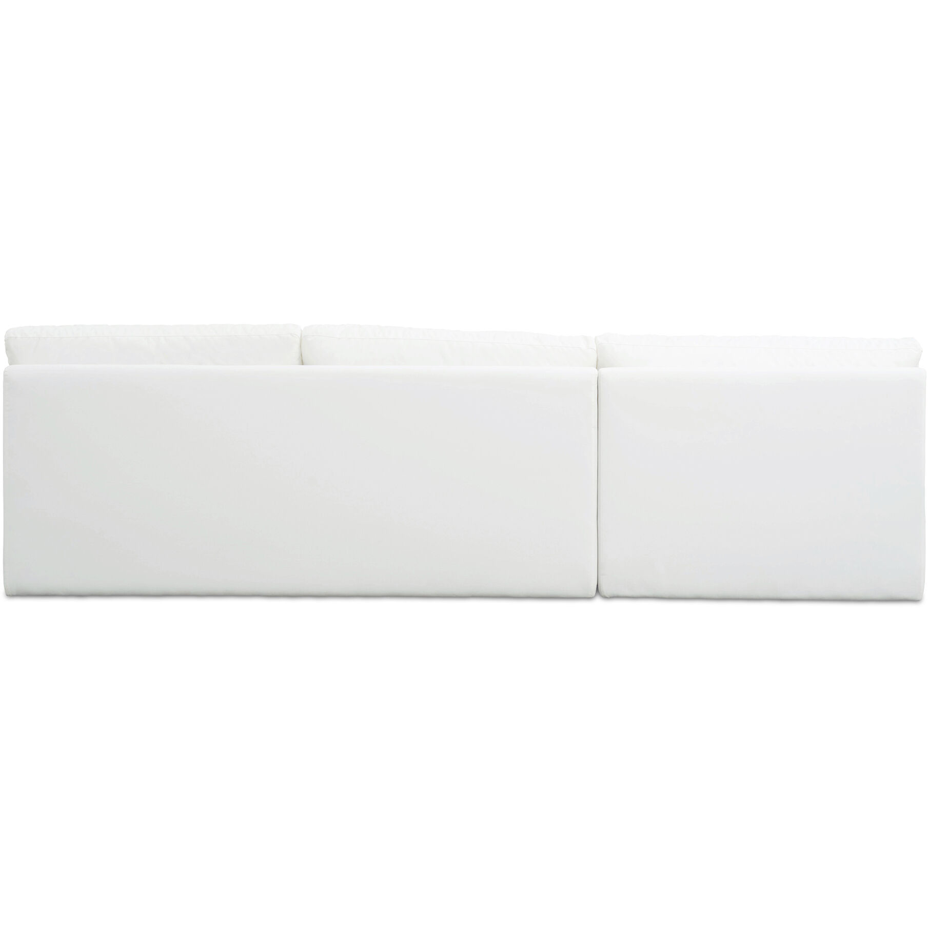 Miles White Outdoor Modular, 2 Piece